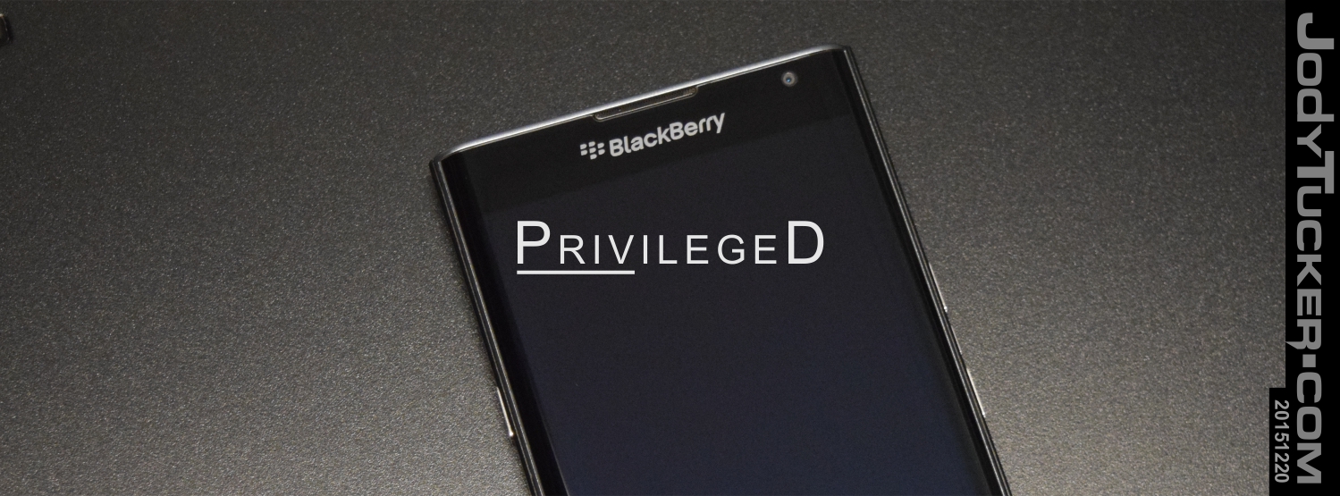 BlackBerry Priv Smartphone